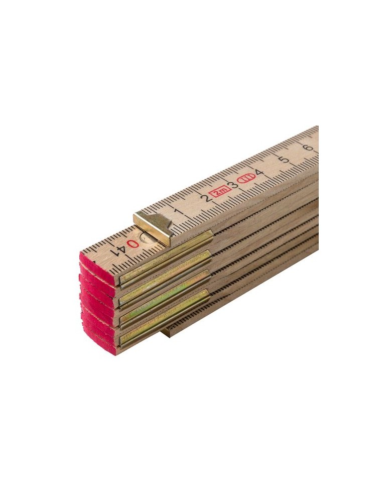 Mètre pliable en bois de bouleau Ezio
