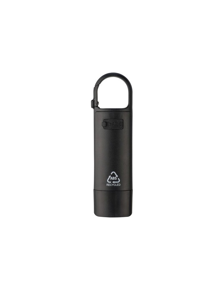 Mini lampe de poche en ABS recyclé Zai