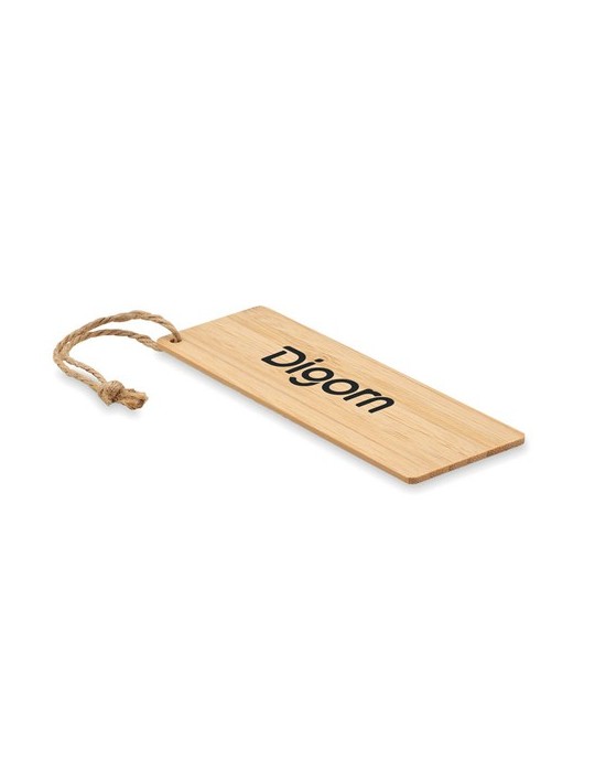Marque-page en bambou Personnalisé KUMAKU - Cadeau d'entreprise