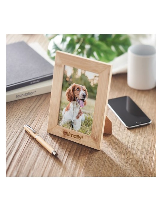 Cadre Photo en Bambou Personnalisé GAZO | Décoration pas cher