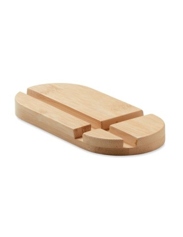 Support Tablette Pratique en Bambou Personnalisé pas cher