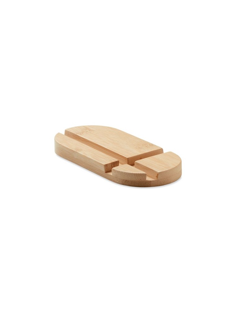 Support Tablette Pratique en Bambou Personnalisé pas cher