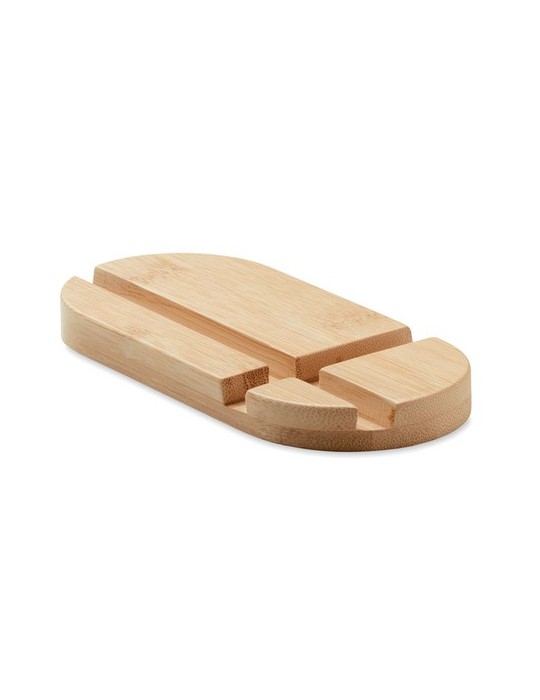 Support Tablette Pratique en Bambou Personnalisé pas cher