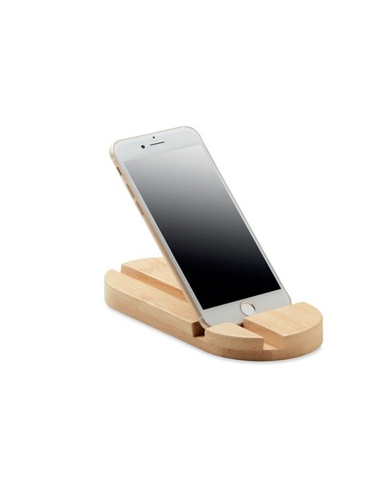 Support Tablette Pratique en Bambou Personnalisé pas cher