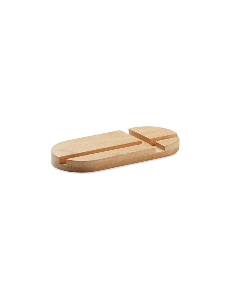 Support Tablette Pratique en Bambou Personnalisé pas cher