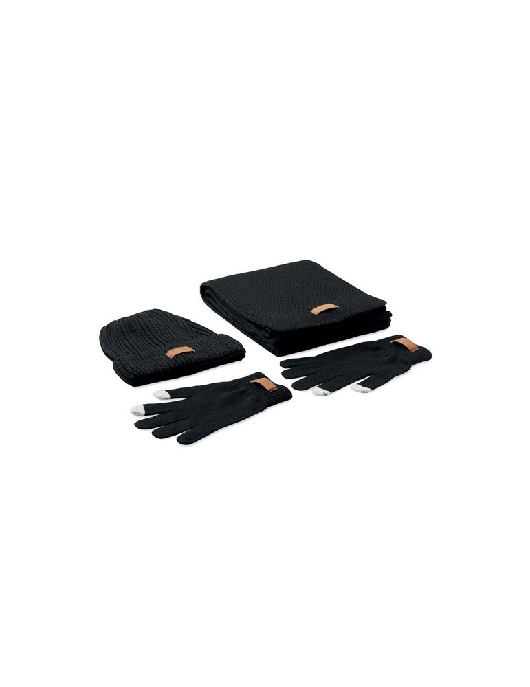 Set d'Hiver en RPET 3 pièces Personnalisé pas cher