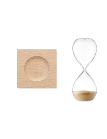 Sablier en verre de 5 min personnalisée - Accessoire chic et pratique pas cher 2