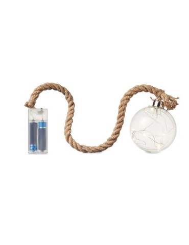 Boule en verre LED personnalisée - Décoration lumineuse BAUBLI pas cher 2