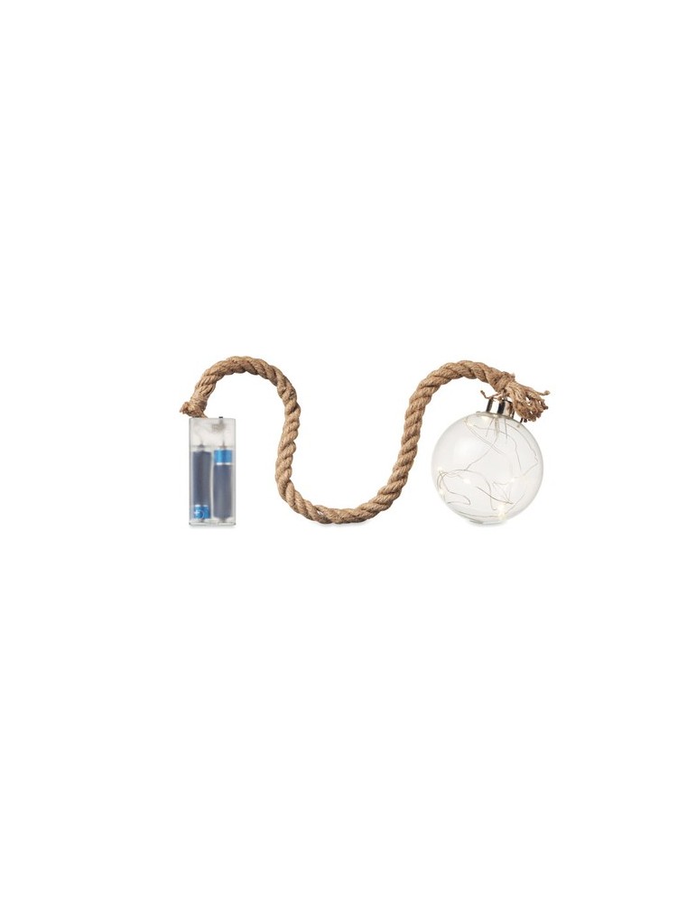 Boule en verre LED personnalisée - Décoration lumineuse BAUBLI pas cher