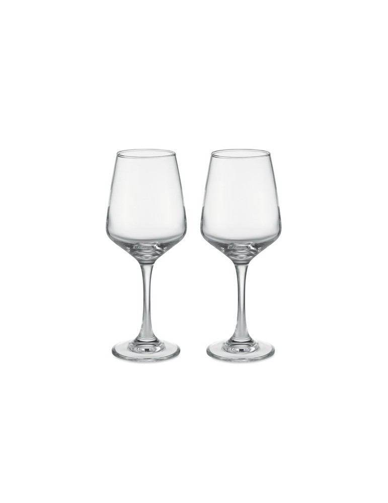 Verres à vin personnalisés - Ensemble de 2 CHEERS pas cher