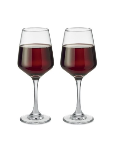 Verres à vin personnalisés - Ensemble de 2 CHEERS pas cher 2