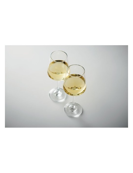 Verres à vin personnalisés - Ensemble de 2 CHEERS pas cher