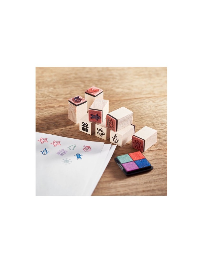 Tampons en bois personnalisés - Cadeau créatif STAMPIE pas cher