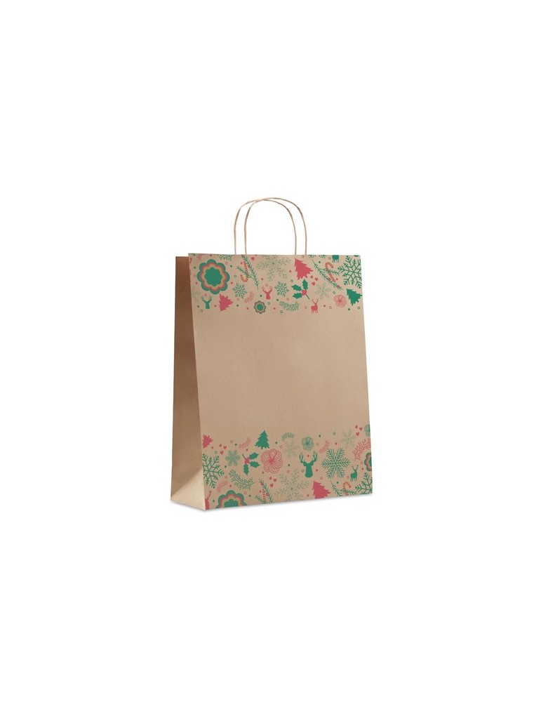 Sac en papier cadeau grand - et pratique personnalisée pas cher