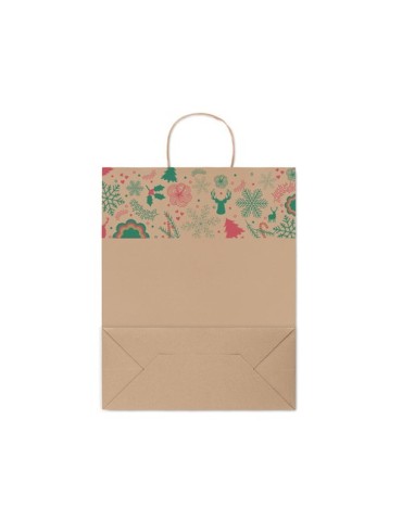 Sac en papier cadeau grand - et pratique personnalisée pas cher 2