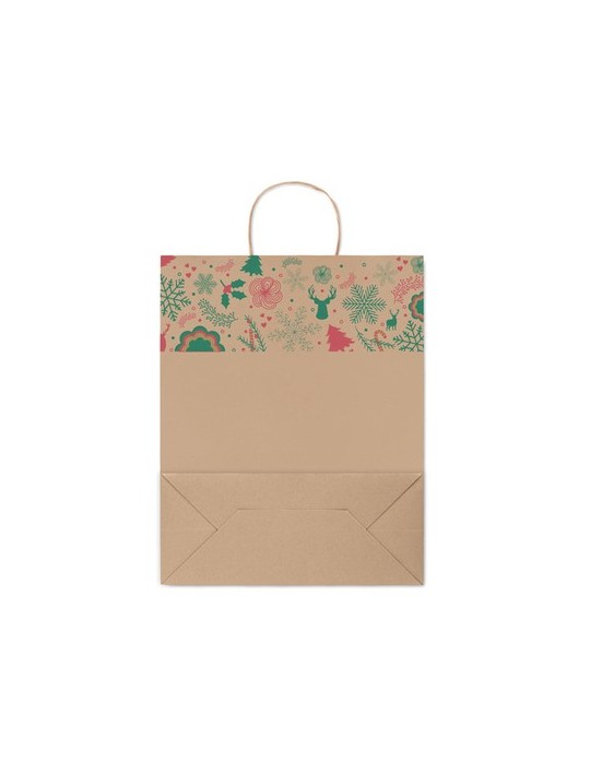 Sac en papier cadeau grand - et pratique personnalisée pas cher