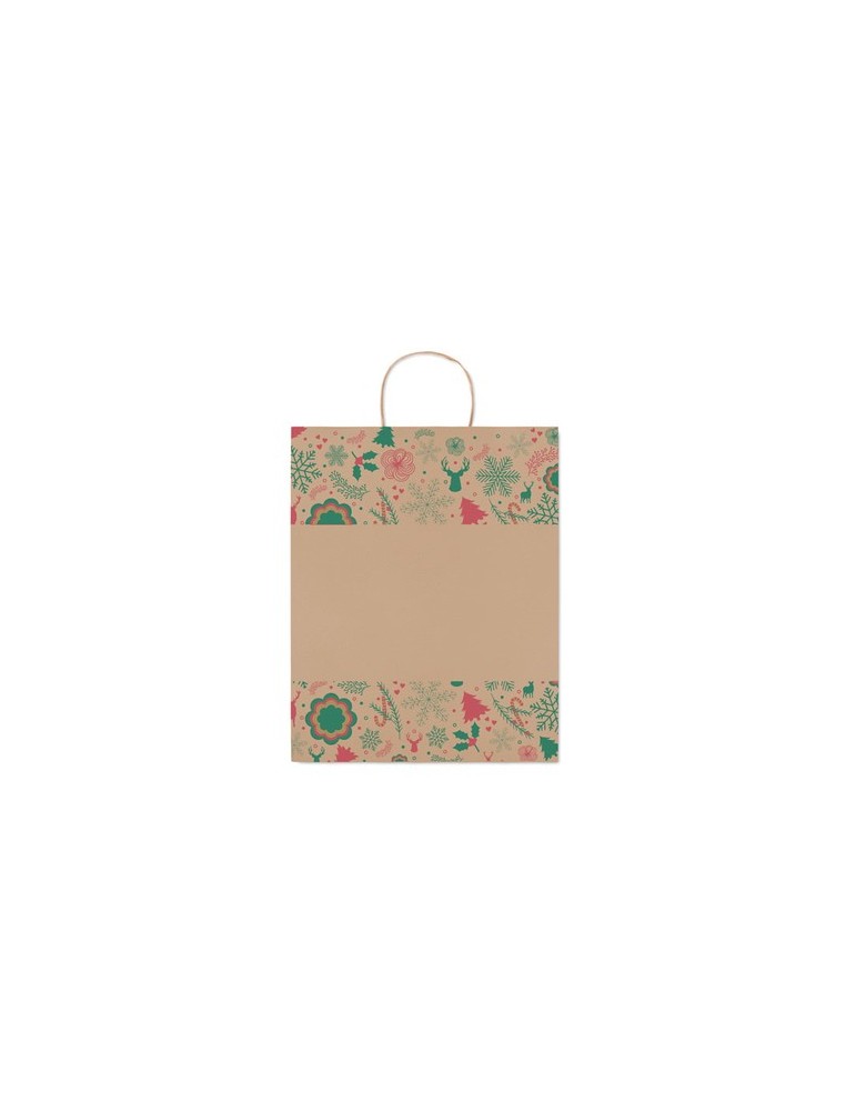 Sac en papier cadeau grand - et pratique personnalisée pas cher