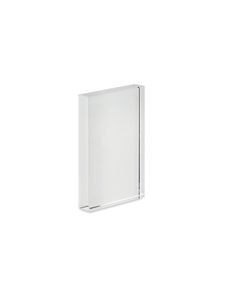 Cadre trophée en cristal personnalisé - Cadeau d'entreprise BLO
