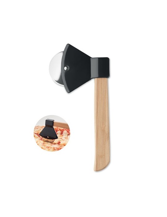 Coupe-pizza en bambou personnalisée - Ustensile de cuisine ZAZA pas cher