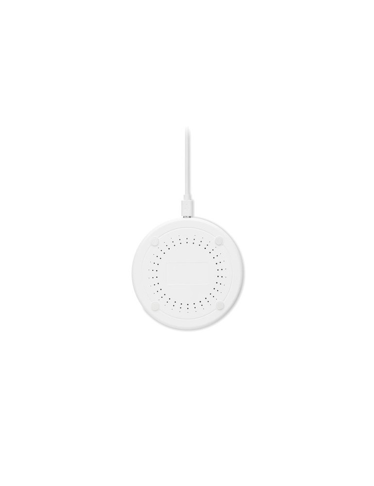 Chargeur sans fil personnalisable en bambou - DESPAD + 10W pas cher