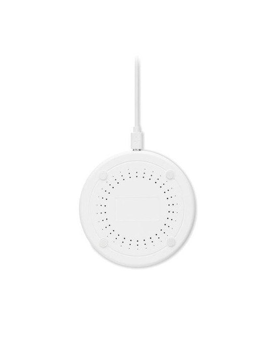 Chargeur sans fil personnalisable en bambou - DESPAD + 10W pas cher