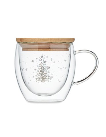 Tasse en verre personnalisée avec élégance et fonctionnalité pas cher - SIAN 2
