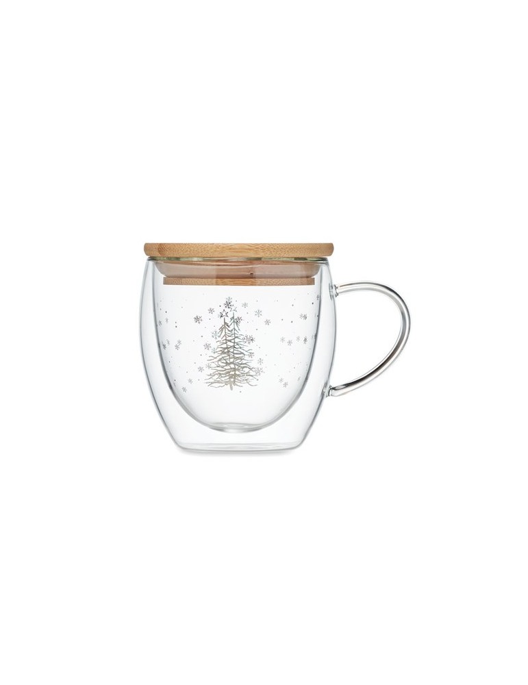 Tasse en verre personnalisée avec élégance et fonctionnalité pas cher - SIAN