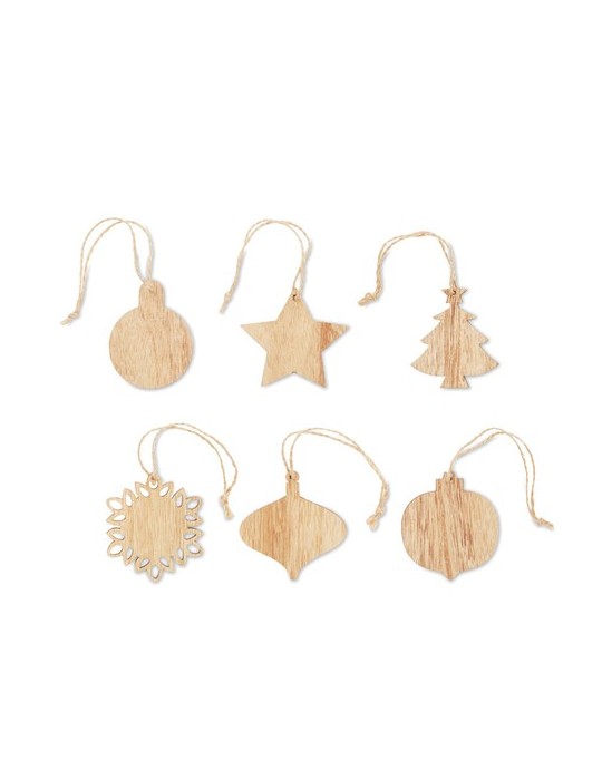 Décorations de Noël en bois uniques - Cadeaux CHRISET