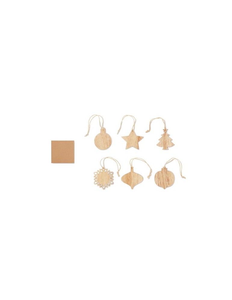 Décorations de Noël en bois uniques - Cadeaux CHRISET