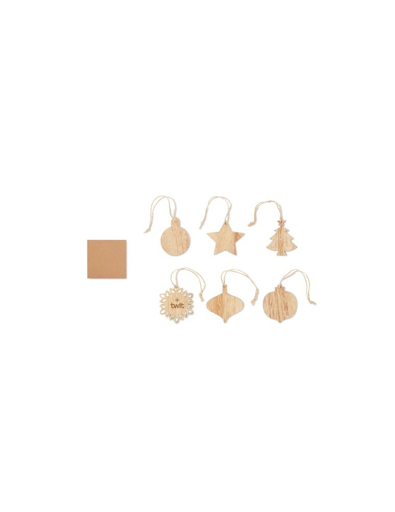 Décorations de Noël en bois uniques - Cadeaux CHRISET