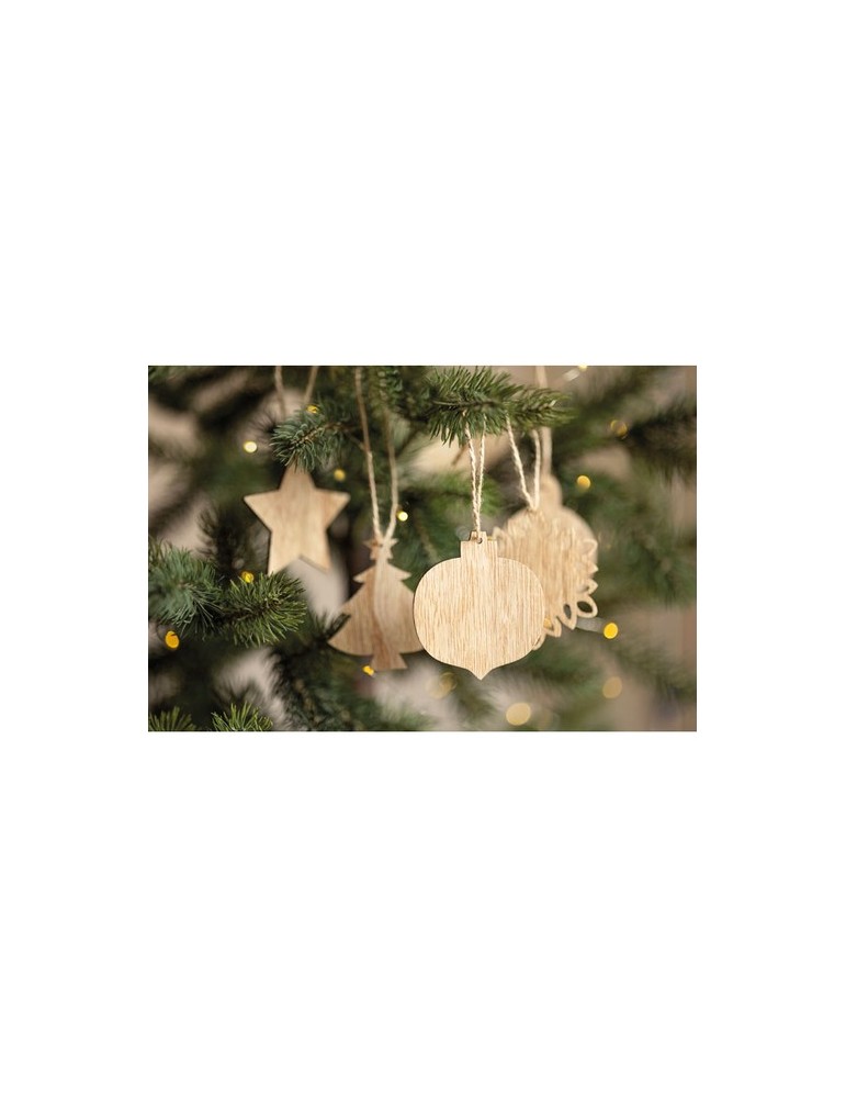 Décorations de Noël en bois uniques - Cadeaux CHRISET