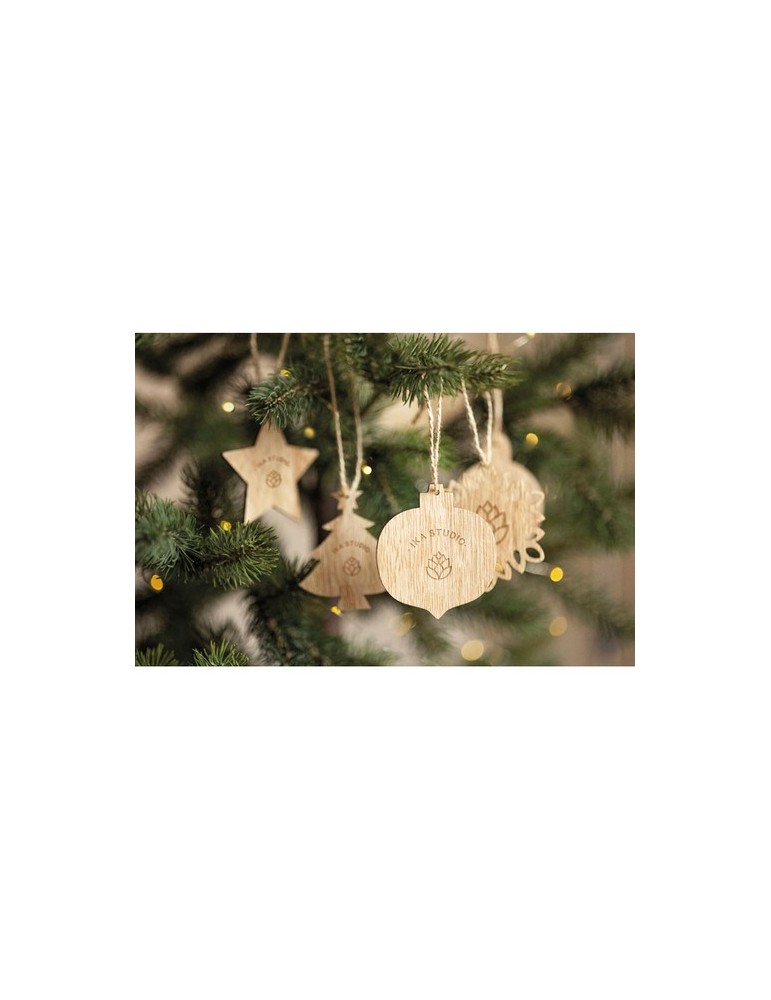Décorations de Noël en bois uniques - Cadeaux CHRISET