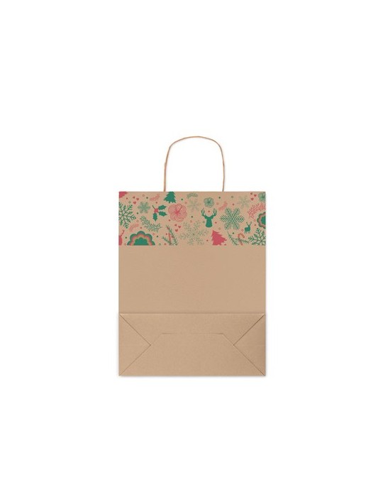 Sac en Papier Cadeau et Pratique Personnalisé pas cher