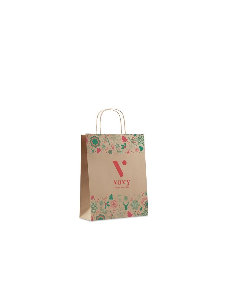 Sac en Papier Cadeau et Pratique Personnalisé pas cher