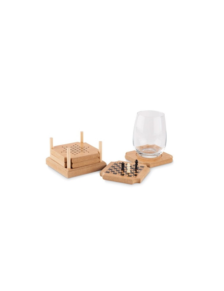 Sous-verres personnalisés COASTGAME - Jeux de société