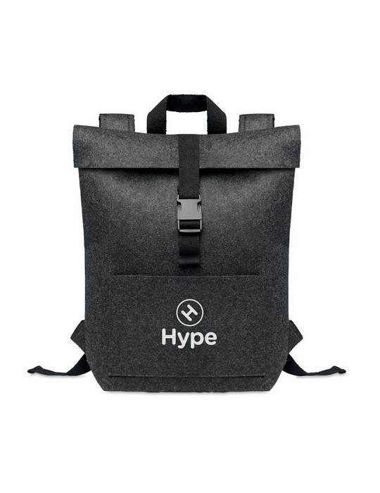Sac à dos en feutre RPET INDICO PACK et Personnalisée pas cher
