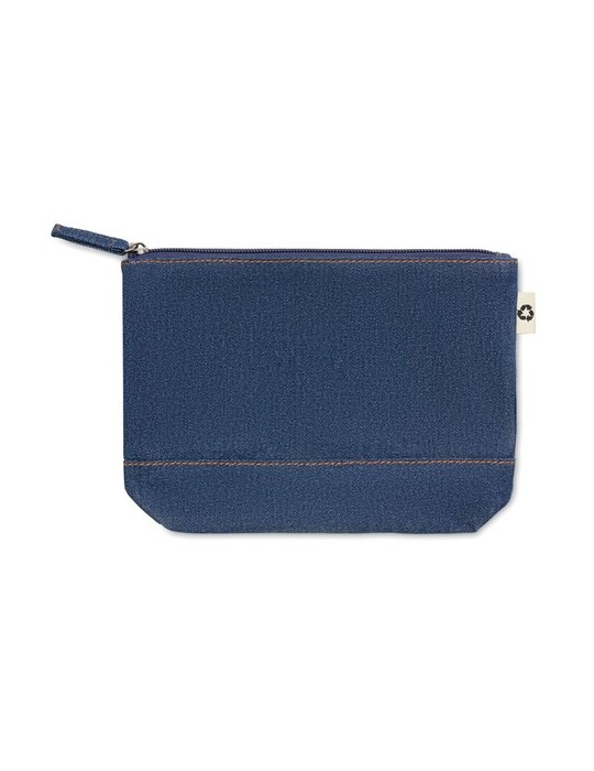 Trousse en Denim Recyclé et Personnalisée pas cher