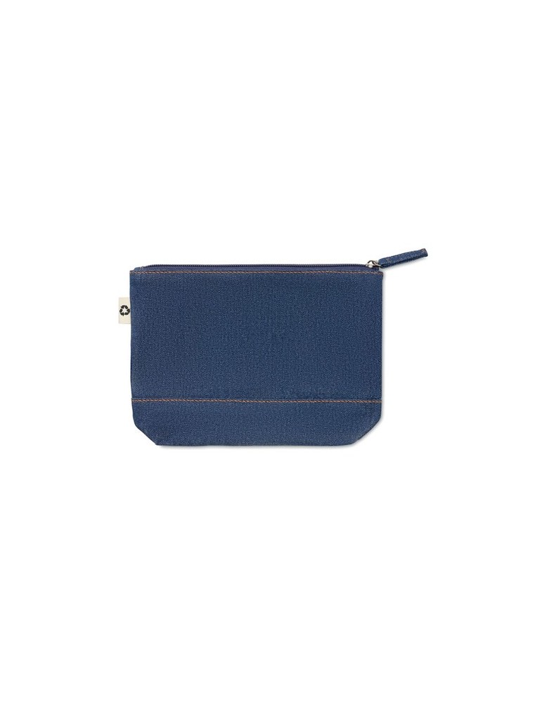 Trousse en Denim Recyclé et Personnalisée pas cher