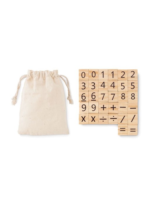 Jeu de comptage en bois personnalisé pas cher EDUCOUNT