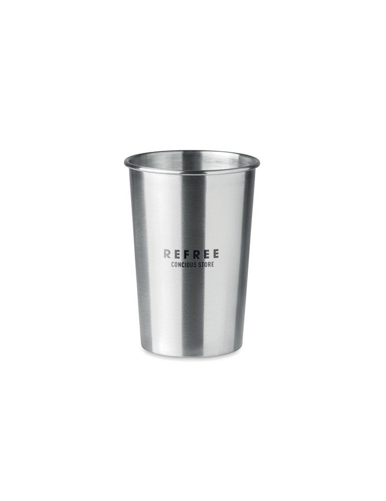 Gobelet en acier inox 350ml publicitaire BONGO
