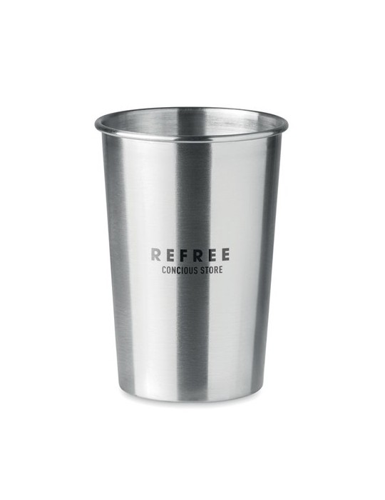 Gobelet en acier inox 350ml publicitaire BONGO