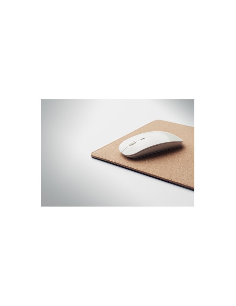 Tapis de souris chargeur sans fil en liège personnalisée pas cher