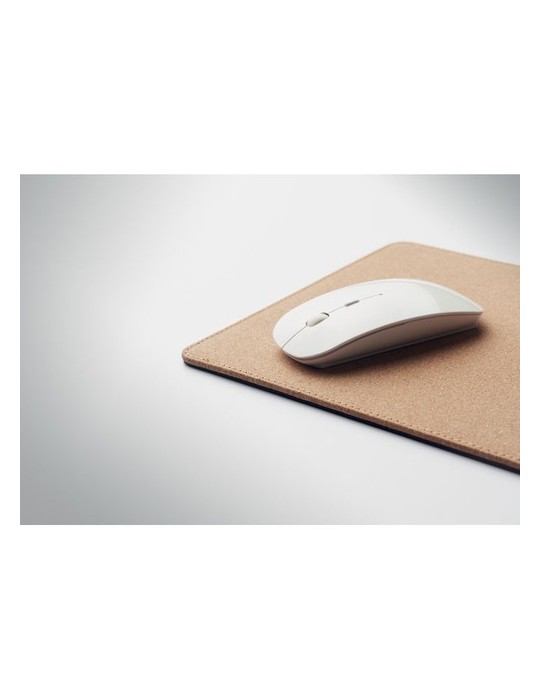Tapis de souris chargeur sans fil en liège personnalisée pas cher