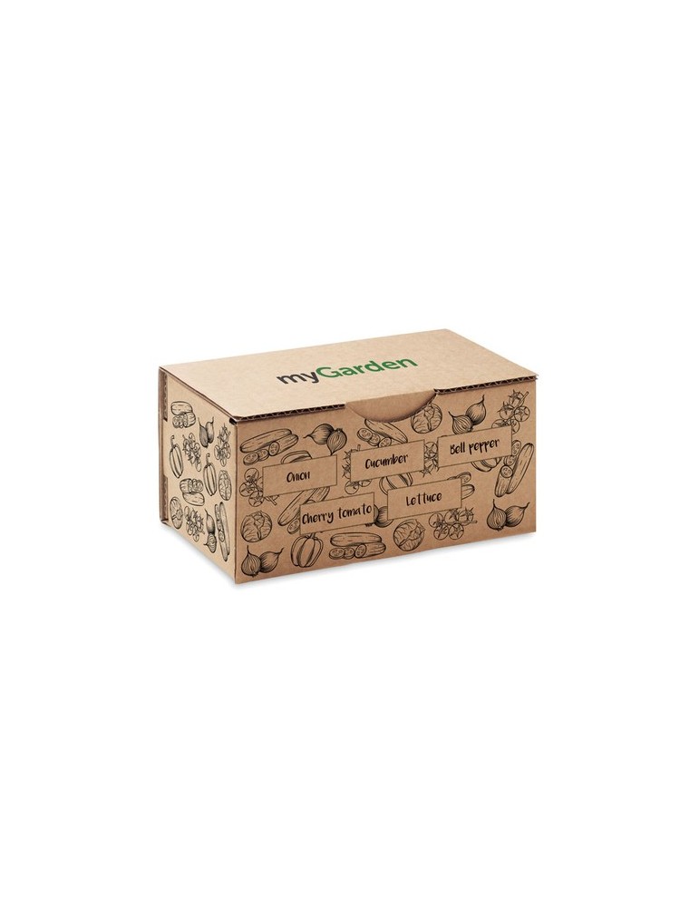 Kit de culture de salade personnalisé pas cher - Graines & terreau inclus