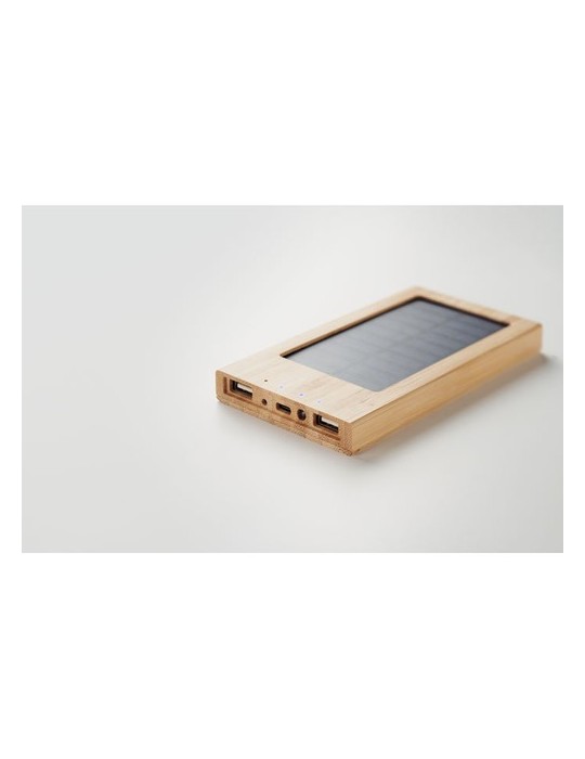 Powerbank solaire  4000 mAh personnalisée pas cher