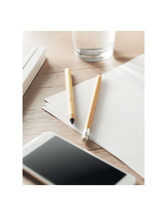 Crayon  personnalisé pas cher INKLESS BAMBOO