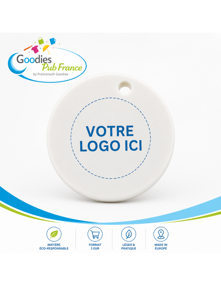 Jeton Caddie en Bio-Composite - Personnalisable