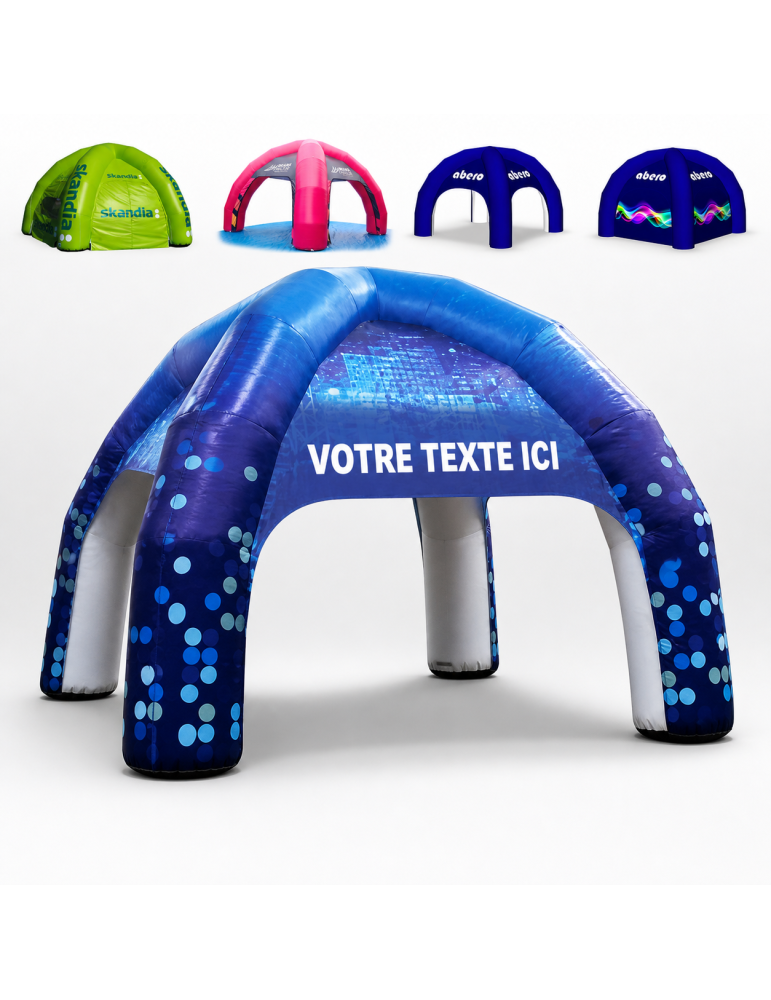 Tente personnalisable gonflable Spider