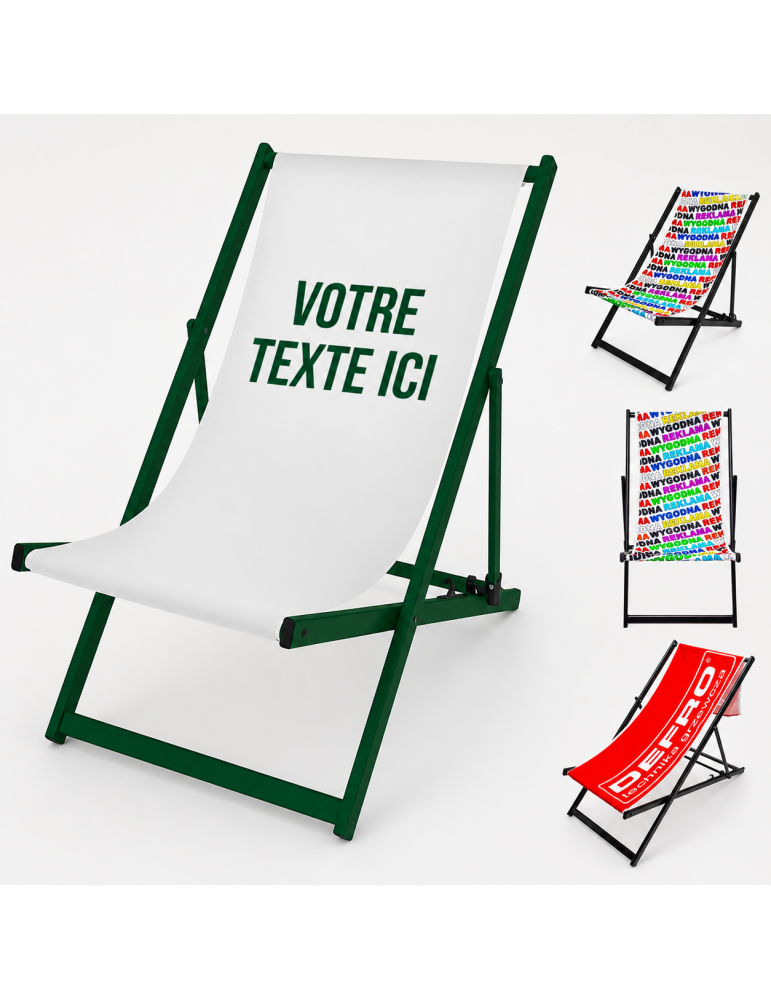 Transat personnalisable aluminium Classic