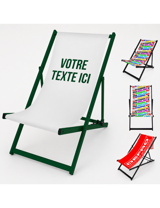 Transat personnalisable aluminium Classic